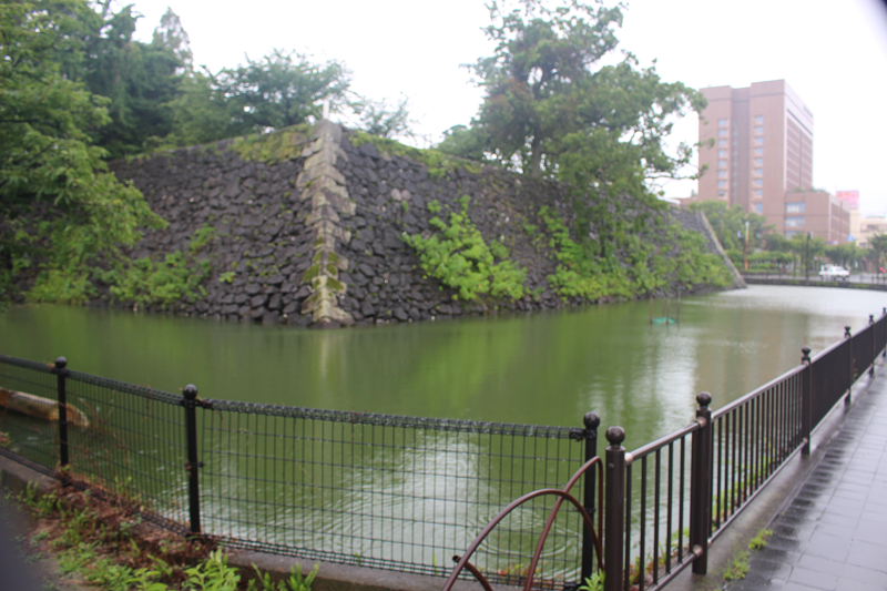 本丸天守台跡の石垣