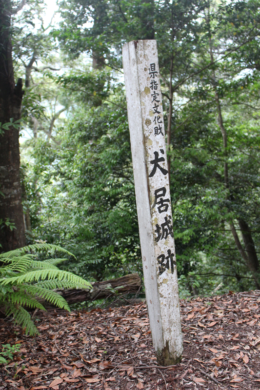 犬居城跡