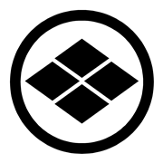 丸に割菱