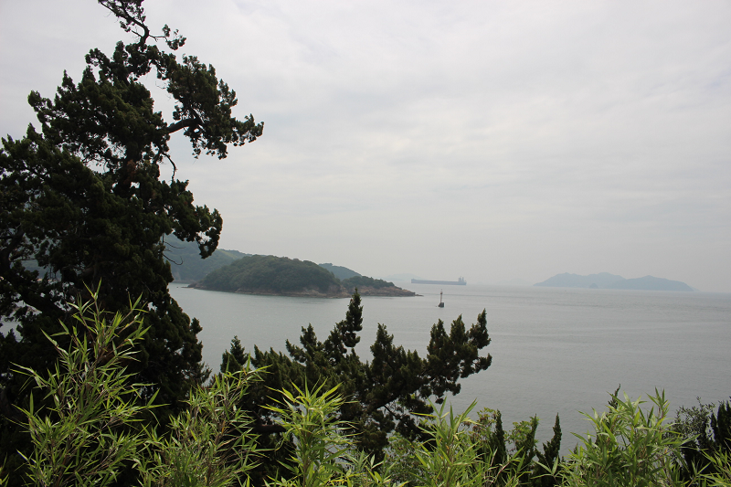 城址遠景