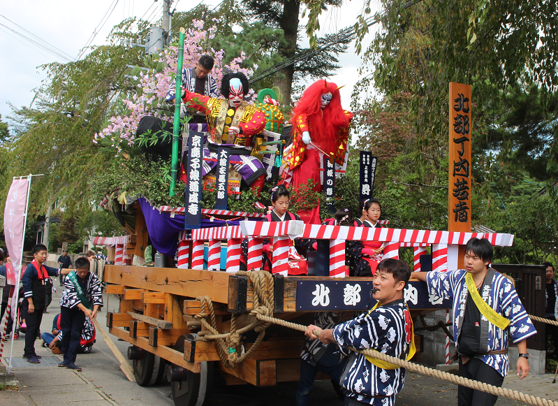 角館のお祭り